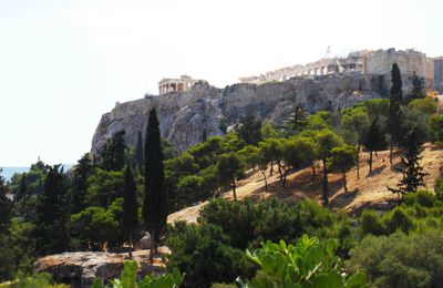 Athènes en août 