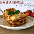 Lasagnes à la bolognaise