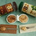beurre de cacahuète diététique et allégé nature ou chocolat à seulement 40 kcalories (sans gluten)