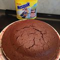 Gâteau au chocolat en poudre (Nesquick)