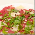 Carpaccio de boeuf à l’huile de truffe