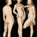Les « Trois Grâces » de Cranach.