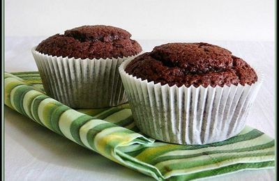 Muffins fondants au chocolat