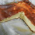 gâteau au fromage blanc au coulis de carambar