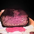 Cake au coulis de framboise