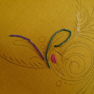 Broderie mais surtout couture !