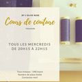 * cours de couture 2017/2018