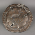 Silver Tripod 'Deer' Plate, Tang dynasty (618-907)