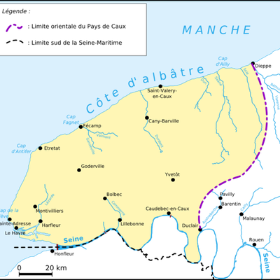 Répartition de nos Sosas en Normandie