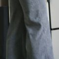 Les pantalons-le velours gris