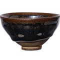 A small Chinese Jian 'Hare's fur' bowl, Song dynasty (960-1279)