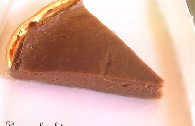 Flan pâtissier au chocolat 