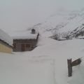 Belle rando vers le village de L'écot en partant de bonneval sur Arc dans une neige abondante, magnifique !!!!