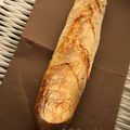 Baguette sans petrissage 