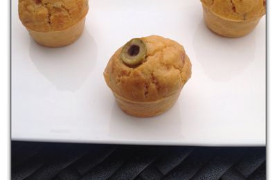 MUFFINS SALES JAMBON CHEVRE