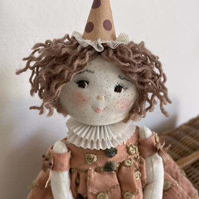 Reinette la reine du cirque à l'ancienne..(22cm)