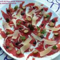 Carpaccio de thon rouge 