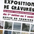 Après l'andouille de Guémené, EXPO DE GRAVURES au CAFÉ POINTU … rue HAHA … (sans rire !)