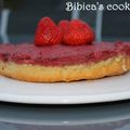 Fondant fraise & amande {recette allégée}