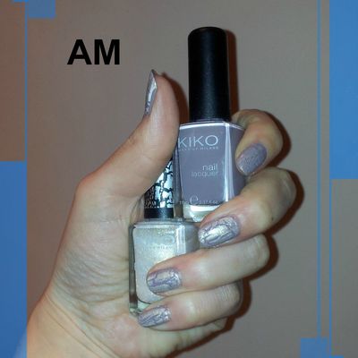 Crackle Beige sur fond Taupe