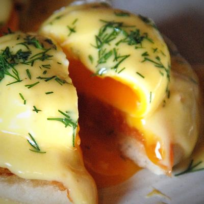 Oeufs Benedict à la truite fumée 