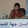 كلمة ذ. خديجة الرياضي رئيسة الجمعية المغربية لحقوق الإنسان