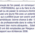 Annonce FFVB 2009