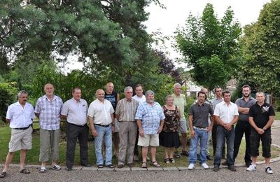 La mairie honore les Compagnons du Tour de France