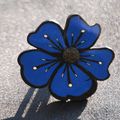 bague bleue et noire 9 euros