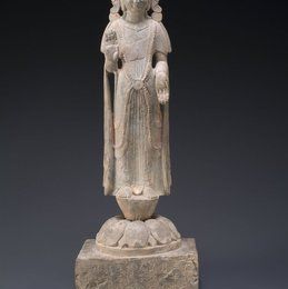 Indianaplis Museum of Art, Asian Art Highlights : Standing Bodhisattva, Eastern Wei dynasty