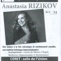 Concert de Anastasia RIZIKOV à Céret