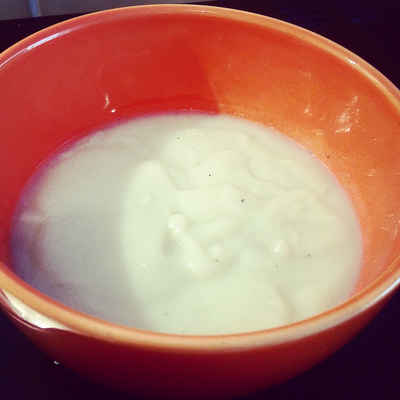 Le velouté de chou fleur