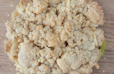 Crumble facile aux pommes