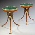 A pair of Imperial tables, reunited after over 150 years, will be offered for sale by Mallett at Masterpiece London