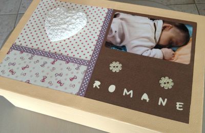  Boîte naissance pour Romane