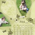 CALENDRIER DE MAI 2009 Concours calendrier sur