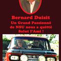 Hommage à notre Ami Bernard Duisit / Homage to our Friend Bernard Duisit