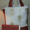 SAC ANANAS ET SA POCHETTE 