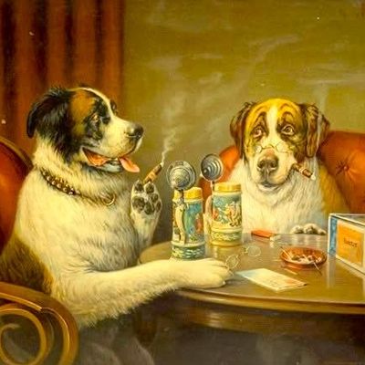 Chien d'arrêt...de la malbouffe !