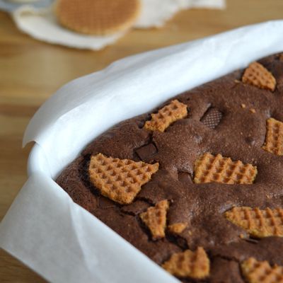 Brownie aux Gaufres Fines