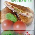 Croc Italien au Pesto (Croque Monsieur)