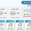 Météo du 2 Février 2009