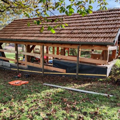 La cabane de jardin (5) : le bardage
