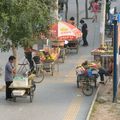 Vendeurs de fruits ambulants