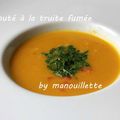 Velouté à la truite fumée