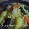 Couscous au poulet sans couscoussière (à ma façon)