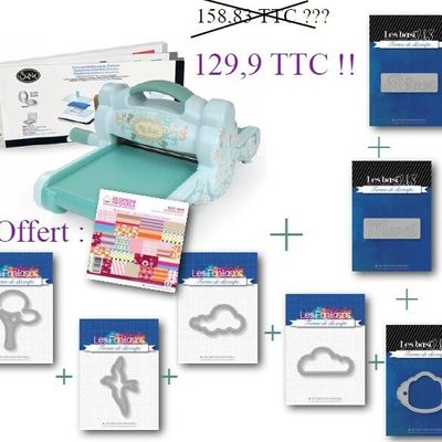 La Big Shot arrive chez Scrap Plaisir