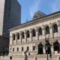 La Bibliothèque publique de Boston et Copley Square