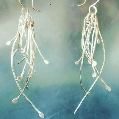 Boucles d'oreille en argent