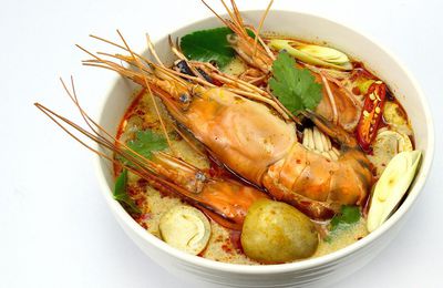 Soupe Tom Yum, recette thaïlandaise